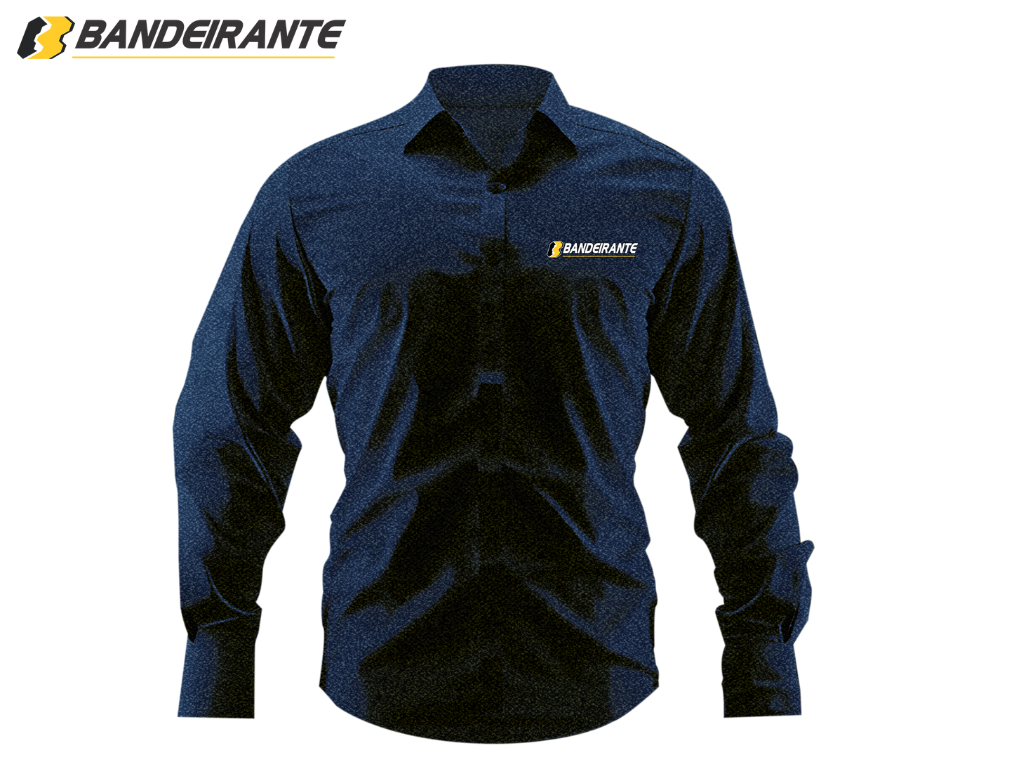 MEN'S LONG SLEEVE POLO COLLAR SHIRT