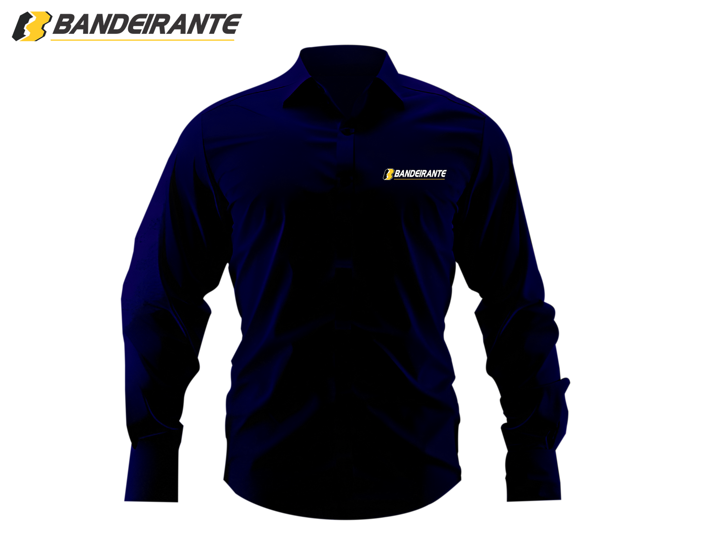 MEN'S LONG SLEEVE POLO COLLAR SHIRT