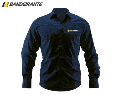 MEN'S LONG SLEEVE POLO COLLAR SHIRT