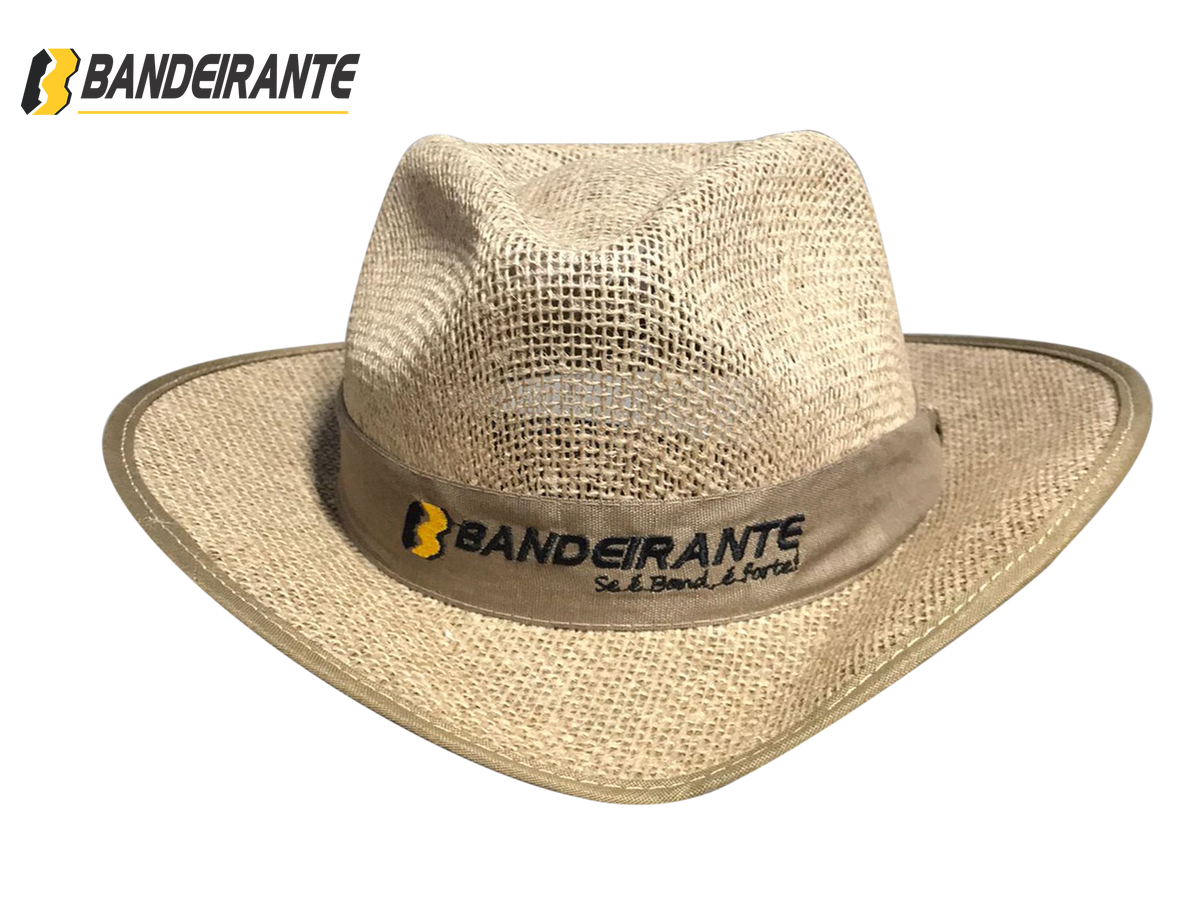 SOMBRERO DE PAJA BANDEIRANTE